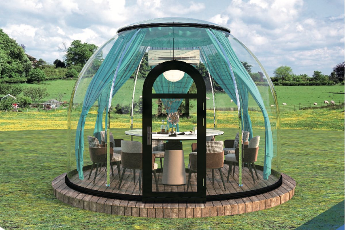 Glaskuppeln aus Polycarbonat
