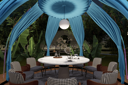 Iglu-Glaskuppel aus Polycarbonat 4,0 m, Bubble-Dome, Glasdome, Glashaus, Wintergarten, wasserdicht, schlagfest, beständig gegen Feuer, Wind und Schneelast