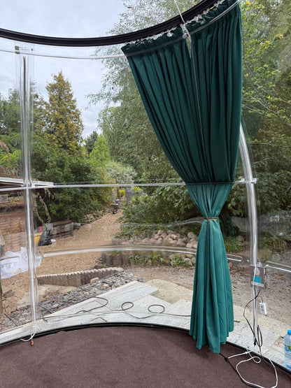 Iglu-Glaskuppel aus Polycarbonat 3,5 m, Bubble-Dome, Glasdome, Glashaus, Wintergarten, wasserdicht, schlagfest, beständig gegen Feuer, Wind und Schneelast