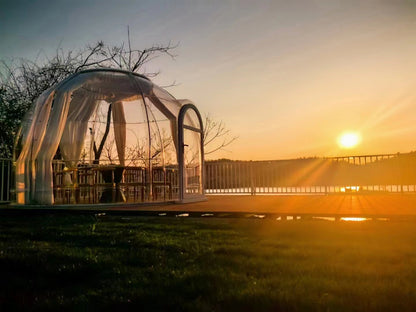 Iglu-Glaskuppel aus Polycarbonat 3,25 m, Bubble-Dome, Glasdome, Glashaus, Wintergarten, wasserdicht, schlagfest, beständig gegen Feuer, Wind und Schneelast
